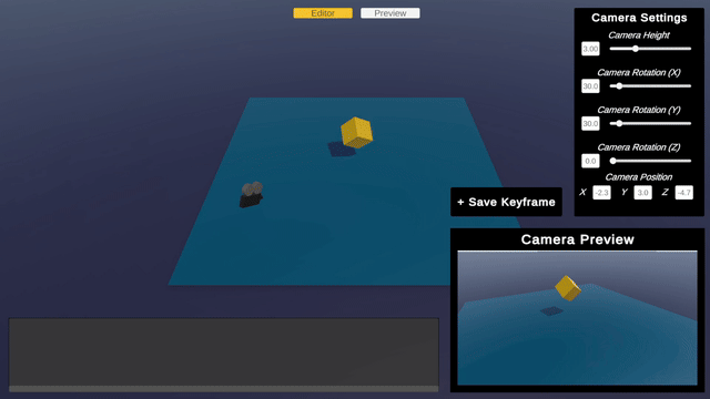 Cinematic Camera Tool Preview
